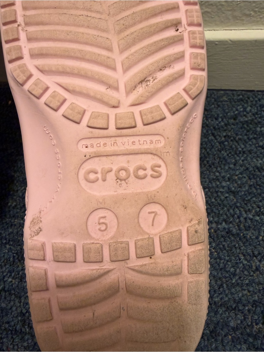 CROCS Classic Clog Sandals in Light Pink - Picture 8 of 8